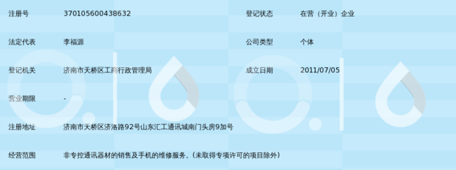 天桥区铭音通讯器材经营部